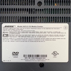 BOSE 一式の画像