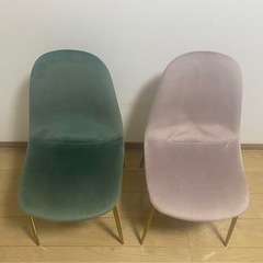 LOWYA ダイニングチェア 2脚椅子セットの画像