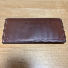 ポールスミス 長財布 ブラウンレザーの画像