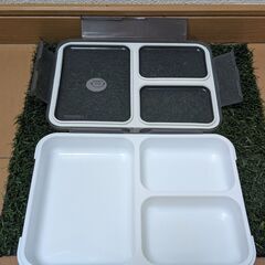 汁漏れしにくい薄型弁当箱　フードマン600ml ※中古品※の画像