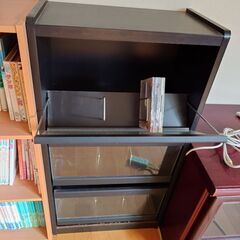 CD ビデオ　ラック　ユーズドの画像