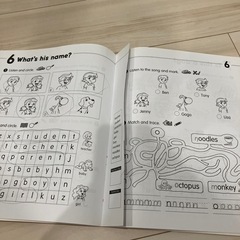 幼児用　英語教材の画像