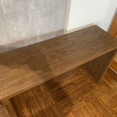 美品！木目調デスクの画像