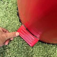 【リユース☆エコちょっぷ】キッチンゴミ箱　レトロ風の画像