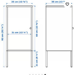 IKEA LIXHULT キャビネットの画像