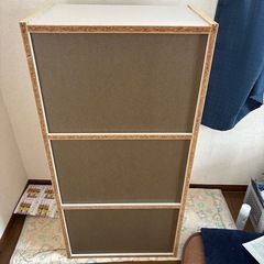美品カラーボックスの画像