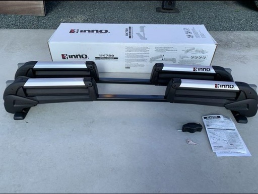 INNO ヴェゼルRU1フラッシュレール付き車　ルーフ一式 INNO ヴェゼルRU1フラッシュレール付き車 ルーフ一式