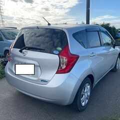現状販売（車検なし）：160,000円 日産ノート E12 2012年式 96,322km 格安！2年車検対応可の画像