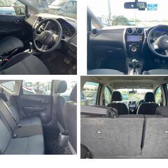 現状販売（車検なし）：160,000円 日産ノート E12 2012年式 96,322km 格安！2年車検対応可の画像