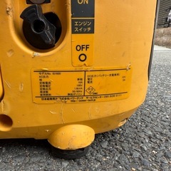 KIPOR インバーター発電機 IG1600（フルメンテナンス済み）の画像