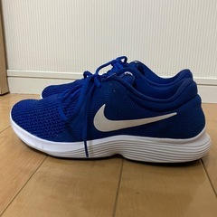 NIKE ナイキ ランニングシューズ レボリューション4 26cm  青 908988-400の画像