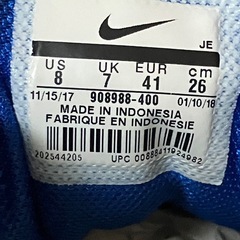 NIKE ナイキ ランニングシューズ レボリューション4 26cm  青 908988-400の画像