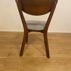 ダイニングテーブル・イス4脚 セット ウォールナットの画像