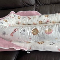 コンパクト ベビーベッドインベッド 持ち運びベッドの画像