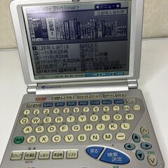 【中古雑貨】生活雑貨　電子辞書１　ＳＨＡＲＰの画像