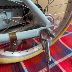 キッズ　子ども　自転車　18インチ　水色　美品　　　　の画像