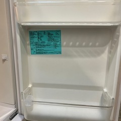 2ドア冷蔵庫　138Lの画像