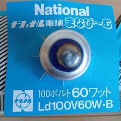 ナショナル白熱電球まなび〜む60wの画像