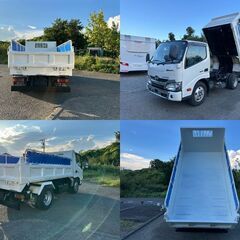 三菱ふそう キャンター 3トンダンプ 全底床 4ナンバー 記録簿付 積載量3000kg 5MT 電動格納ミラーの画像