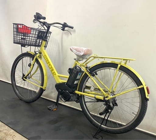 1年保証 送料無料　ブリヂストン　ステップクルーズ　黄色　電動アシスト自転車　g920 1年保証 送料無料 ブリヂストン ステップクルーズ 黄色 電動アシスト