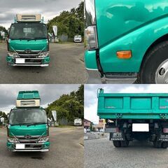 HINO デュトロダンプ ワンオーナー 記録簿付 3トン 全底床 衝突軽減ブレーキ レーンキープアシストの画像