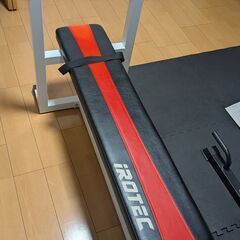 アイロテック　トレーニングベンチ　ベンチプレス　※中古品※の画像