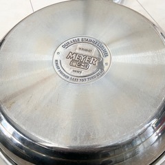 調理器具 3点セット まとめ売り フライパン2点 マイヤージャパン スターシェフ2 28cm 赤いフライパン 26cm フライパンのフタ 24~26cmの画像