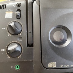 SONY製 CDラジオ　カセットコーダーの画像