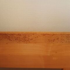 棚付きのベットの画像