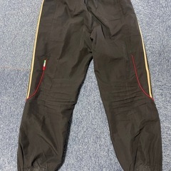 ACミラン adidas セットアップ 黒/ゴールドの画像