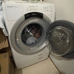 SHARP 2024年製　ドラム型洗濯機（洗濯乾燥機）の画像