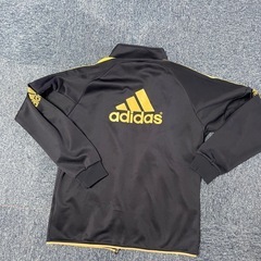 adidas CLIMLITE ジャージ セットアップ 紺/黄色の画像