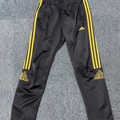 adidas CLIMLITE ジャージ セットアップ 紺/黄色の画像
