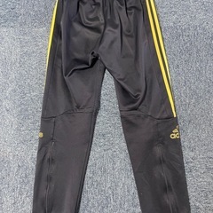 adidas CLIMLITE ジャージ セットアップ 紺/黄色の画像