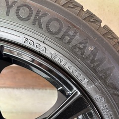 185/60R15 スタッドレスタイヤ、アルミホイールセットの画像