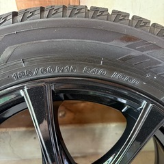 185/60R15 スタッドレスタイヤ、アルミホイールセットの画像