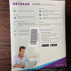 (新品未開封) NETGEAR AC1200 R6120 無線LANルーターの画像