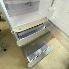 リサイクルショップどりーむ荒田店　No4600 冷蔵庫　３ドア　シャープ　２０１５年製　３５０L　便利な両開き♪の画像
