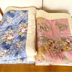 シングル綿布団2組セットの画像