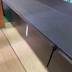 シングルベッド　ブラック　収納付　フレームのみ の画像