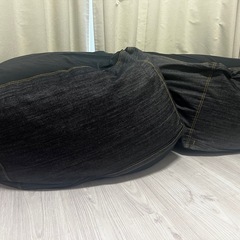 【2個セット】【値下げ不可】身体にフィットするソファ　無印良品　ネイビーデニム　カバーセットの画像
