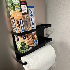 山崎実業 マグネットキッチン棚の画像