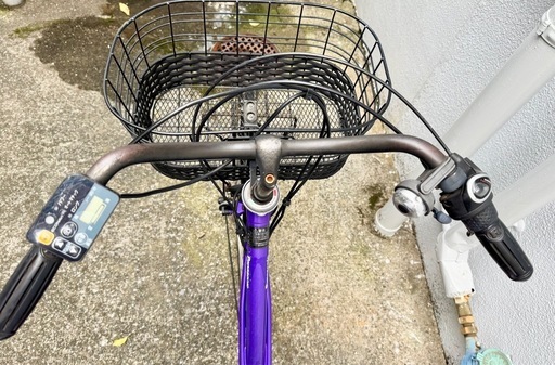 【清掃して画像撮り直し】電動アシスト自転車