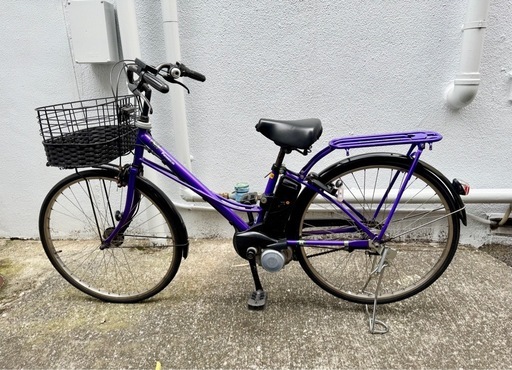 【清掃して画像撮り直し】電動アシスト自転車