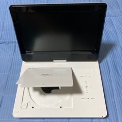 東芝ポータブルDVDプレーヤー　SD-P1010Sの画像