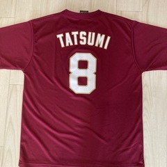 楽天イーグルス(辰巳選手)背番号入りTシャツの画像