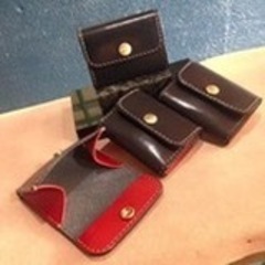 牛本革　手作り財布の画像