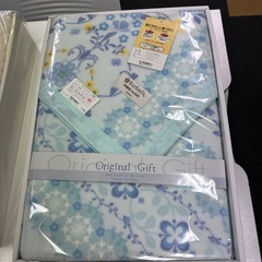 毛布と敷きパットのセットの画像