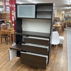 ジモティー限定価格！S145 ⭐ 松田家具 MATUDA キッチンボード ソフトクローズ搭載 モイス版付 USED 綺麗の画像
