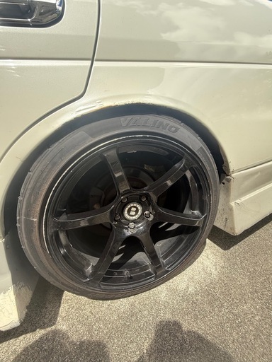 バサラホイール　18インチ　9.5j -15 2本